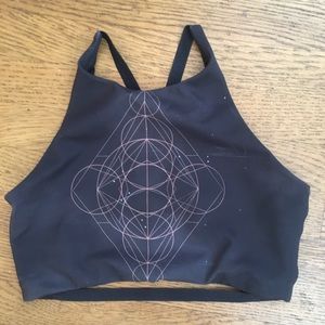 Onzie high neck sports bra